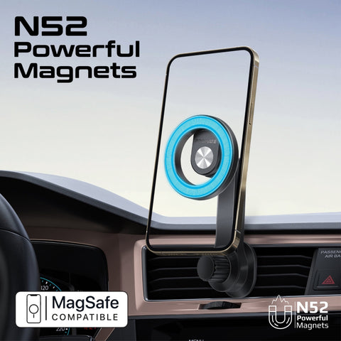 MagGrip™ Cradleless Magnetic Ring Smartphone Holder for AC Vent