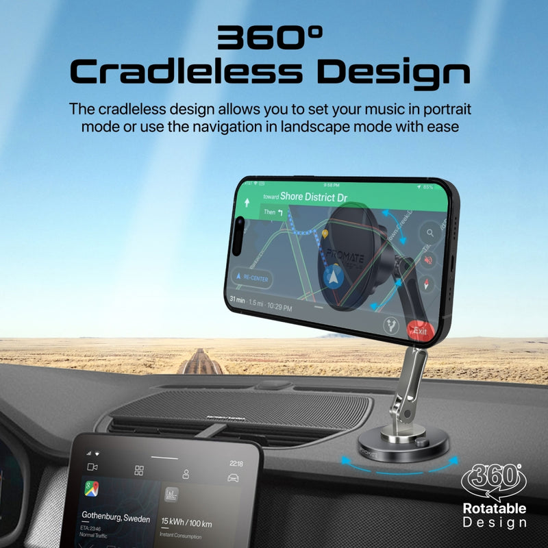 SecureGrip™ 360° Cradleless Magnetic Smartphone Holder