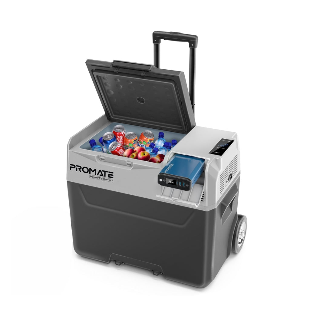 CoolFast™ 40 Liters Portable Outdoor Mini Refrigerator with 52000mAh P