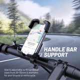 Quick-Clamp SecureMount Bike Mount for Smartphones