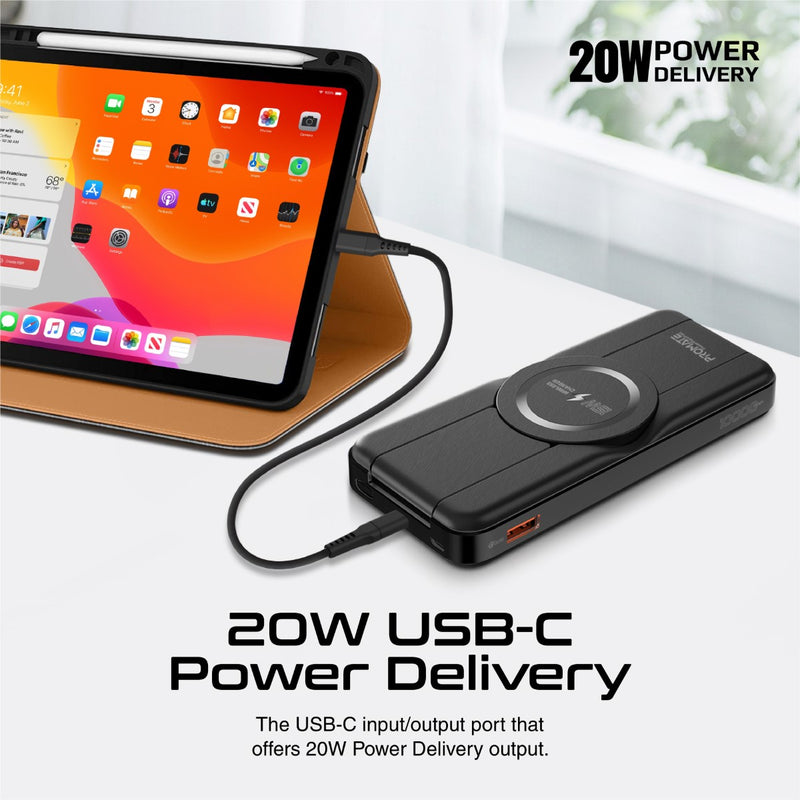 5-in-1 Foldable MagSafe Compatible Wireless Charging Power Bank