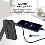 4-in-1 Charging Station with MagSafe Compatible Wireless Charging Power Bank, AirPods Charger & Detachable Apple Watch Charger