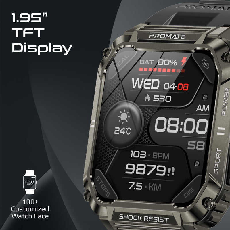 ActivLife™ Smartwatch with Wireless BT Calling – Promate Technologies