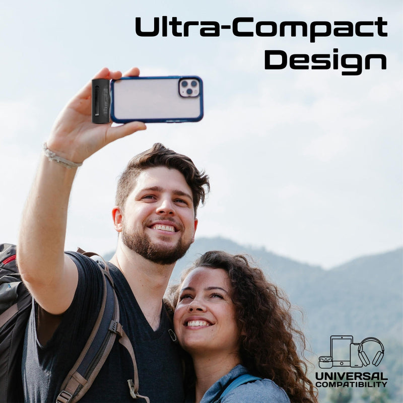 Ultra-Compact 4-Piece Fast Charging Power Bank Kit with In-Built USB-C and Lightning Connectors