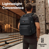 Heavy Duty Lightweight Backpack for 15.6” Laptops with Compartments