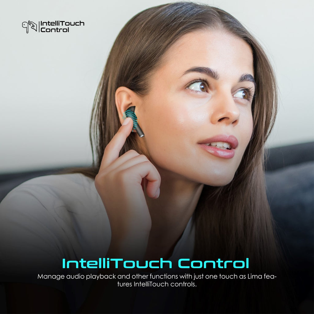 Intouch Earbuds High Definition ENC TWS Wireless Earbuds with IntelliTouch – Promate ...
