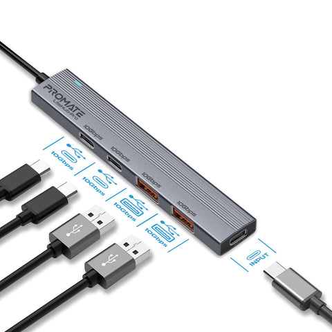 Multi-Port 10Gbps USB-C Data Hub