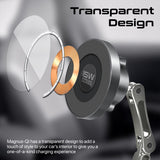 SecureGrip ™ 360° Cradleless 15W Magsafe Compatible Wireless Car Charger