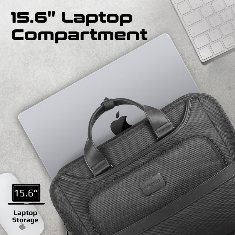 SecureStorage 15.6” Laptop Bag with Large Compartments – Promate ...