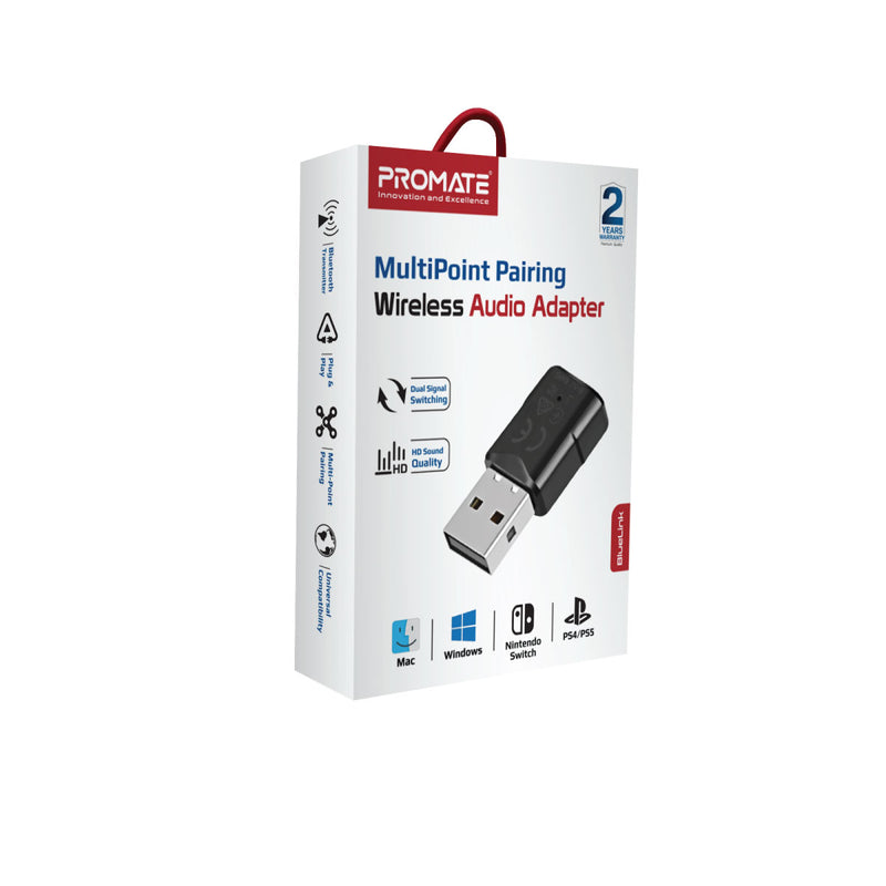 MultiPoint Pairing Wireless Audio Adapter – Promate Technologies