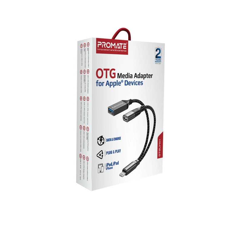 OTG Media Adapter for iOS Devices