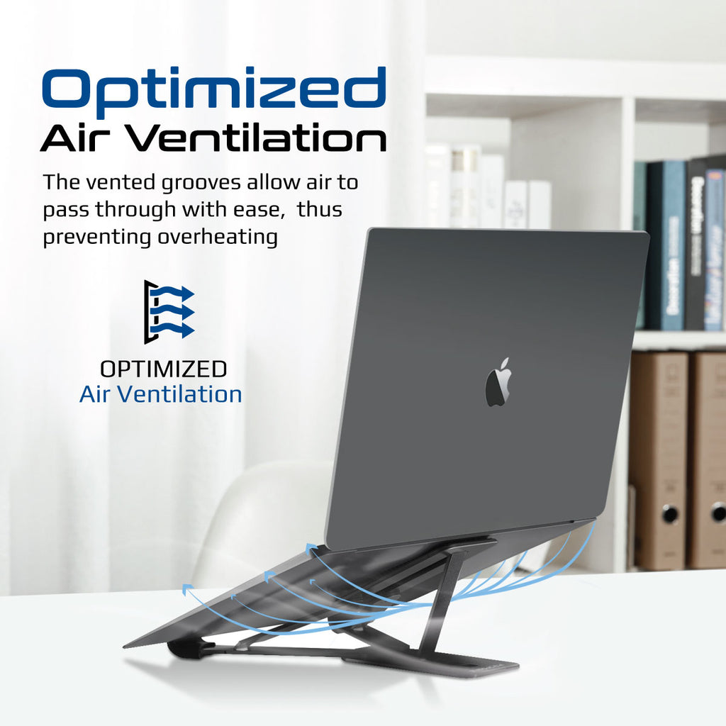 Alluminium Multi-Level Portable Laptop Stand – Promate Technologies