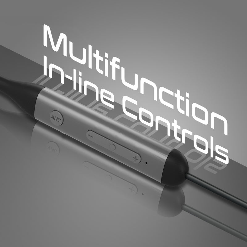 High-Definition ANC Wireless Neckband Earphones – Promate Technologies
