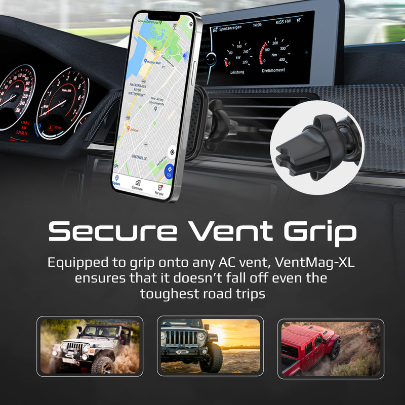 SecureGrip™ AC Vent Magnetic Smartphone Holder