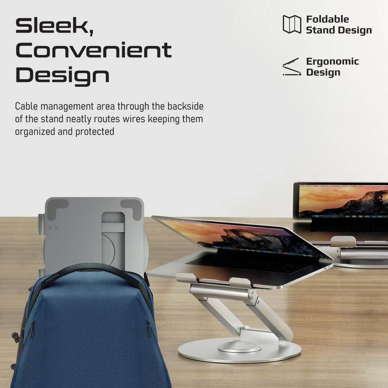 Ergonomic Multi-Level Aluminium Laptop Stand – Promate Technologies