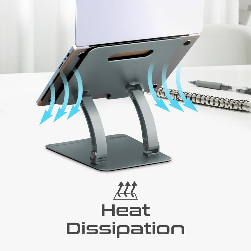 Ergonomic Multi-Level Aluminum Laptop Stand – Promate Technologies