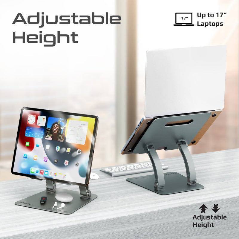 Ergonomic Multi-Level Aluminum Laptop Stand – Promate Technologies