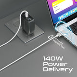 High Tensile Strength 140W USB-C to MagSafe 3 Charging Cable for MacBook