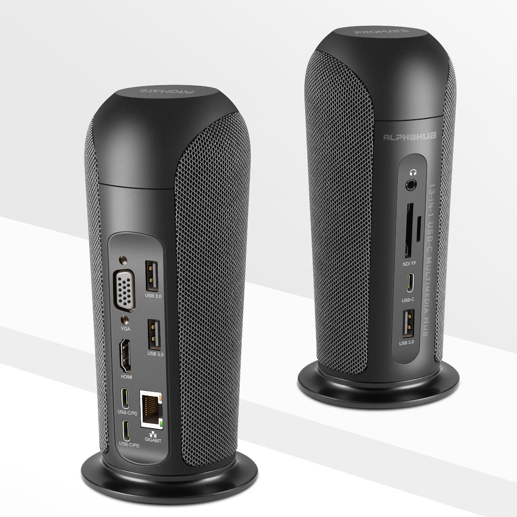 Multimedia Hub 13-in-1 USB-C Multimedia Hub – Promate Technologies