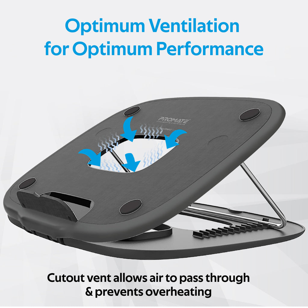 Ventilated Adjustable Laptop DeskStand – Promate Technologies