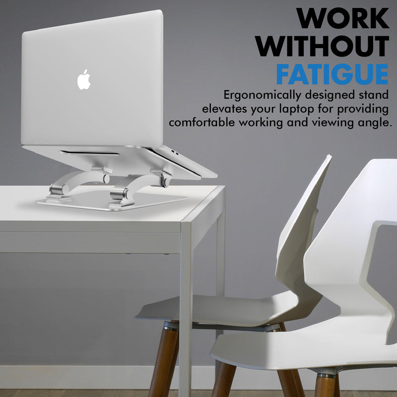 Multi-Level Ergonomic Aluminium Laptop Stand – Promate Technologies
