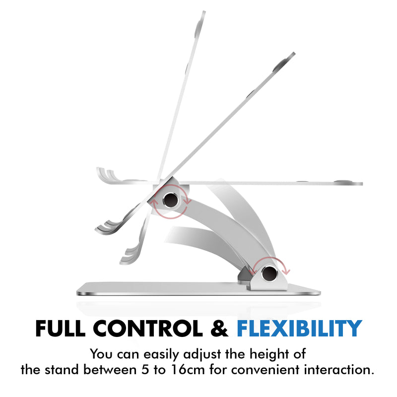 Multi-Level Ergonomic Aluminium Laptop Stand – Promate Technologies