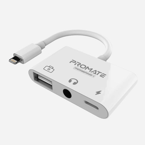 3-in-1 Media Hub with Lightning Connector