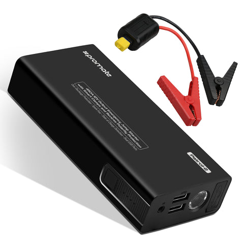 450A/12V Output Emergency Jump Starter with Smart Clamps and Reverse Polarity Protection