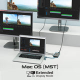 9-in-1 MST Triple Display Super Speed Multi-Port Hub