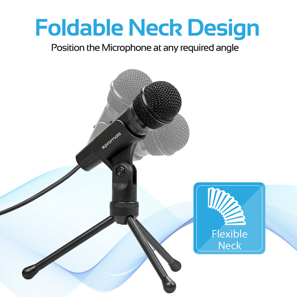 Universal Digital Dynamic Vocal Microphone – Promate Technologies