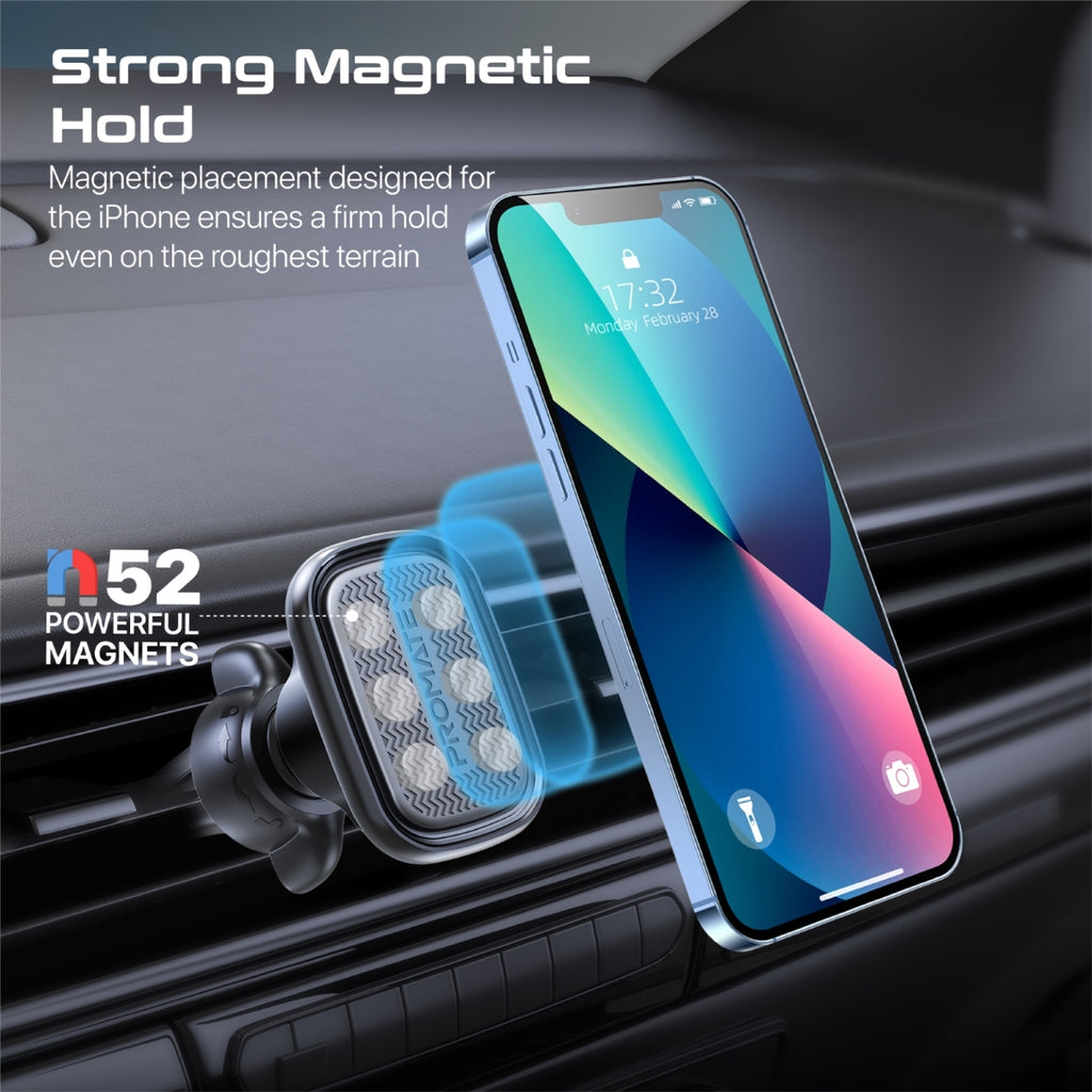 SecureGrip™ AC Vent Magnetic Smartphone Holder – Promate Technologies