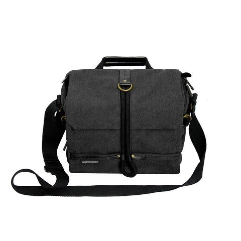 Contemporary DSLR Camera Bag with Adjustable Storage, Water-Resistant Cover and Shoulder Strap